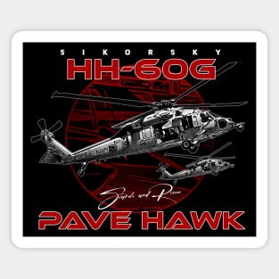 HH-60G Pave Hawk Search and  Rescue Helicopter Us Navy Air Force Magnet